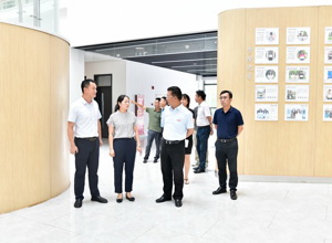 校区领导检查2023年秋季学期开学准备工作