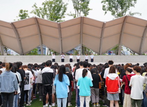 居安思危 警钟长鸣 ——校区举行防灾减灾安全教育月应急疏散演练