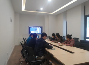 校区参加2021年全省本科毕业论文（设计）抽检工作视频会